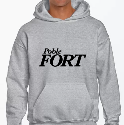 Poble Fort - Sudadera con capucha personalizable