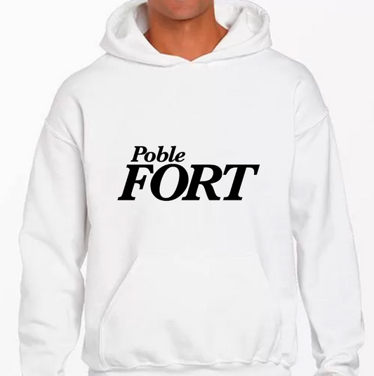 Poble Fort - Sudadera con capucha personalizable